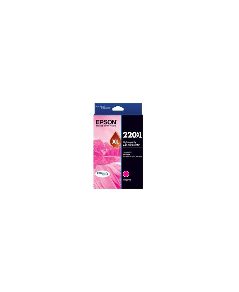 Buy Epson 220XL Magenta High Yield Ink Cartridge C13T294392 for WorkForce Printers