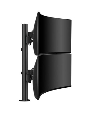 Buy Atdec Post Mounted Dual Display Stand in Black AWMS-2-LTH75-G-B