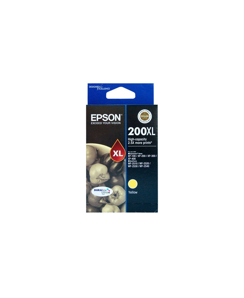 Buy Epson 200XL Yellow Ink Cartridge C13T201492 for Expression Home Printers