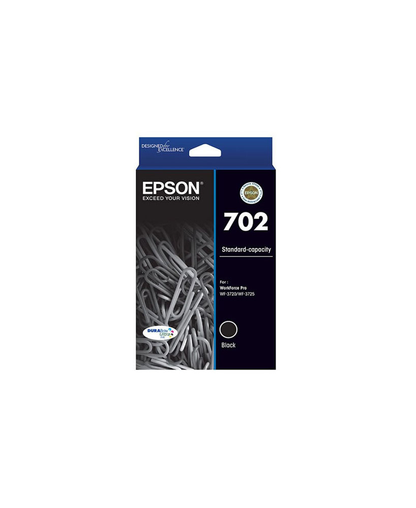 Epson 702 T344192 Black Ink Cartridge C13T344192 for WorkForce Pro Printers 