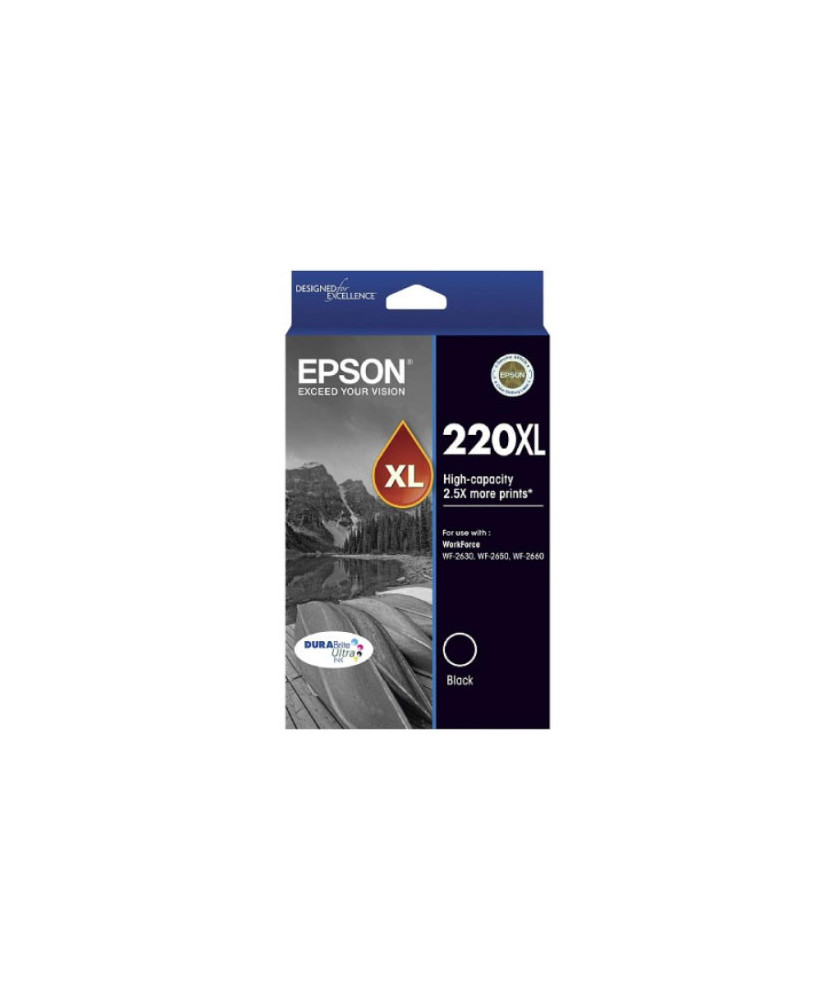 Buy Epson 220XL Black High Yield Ink Cartridge C13T294192 for WorkForce Printers