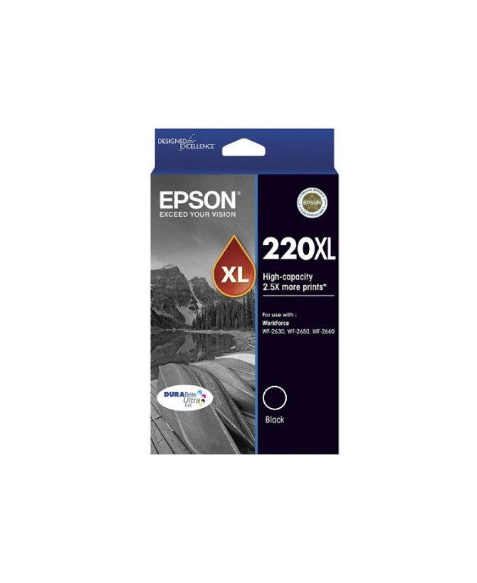 Buy Epson 220XL Black High Yield Ink Cartridge C13T294192 for WorkForce Printers