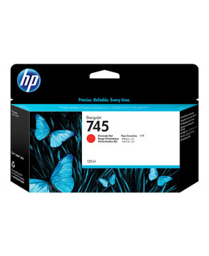 Buy HP 745 130-ml DesignJet Chromatic Red Ink Cartridge F9K00A