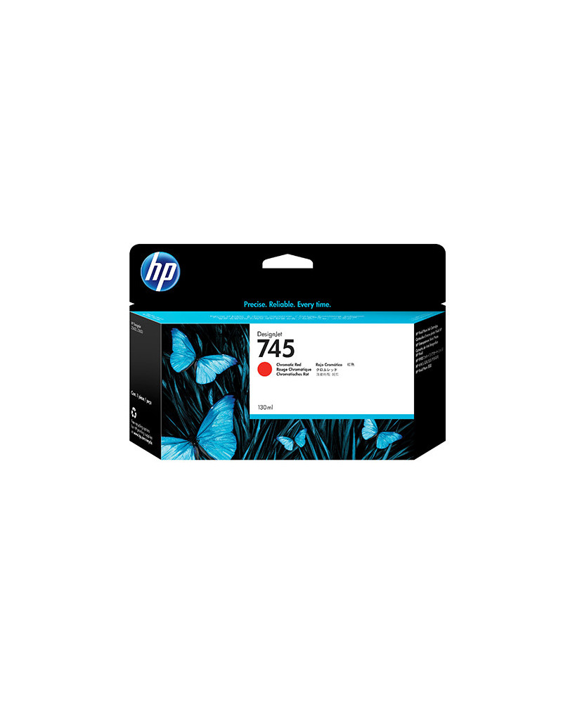 Buy HP 745 130-ml DesignJet Chromatic Red Ink Cartridge F9K00A