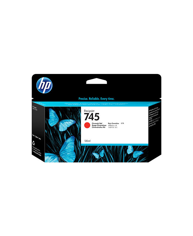 Buy HP 745 130-ml DesignJet Chromatic Red Ink Cartridge F9K00A