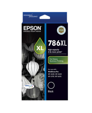 Buy Epson 786XL Black Ink Cartridge C13T787192 for WorkForce Pro WF-4630 Printer