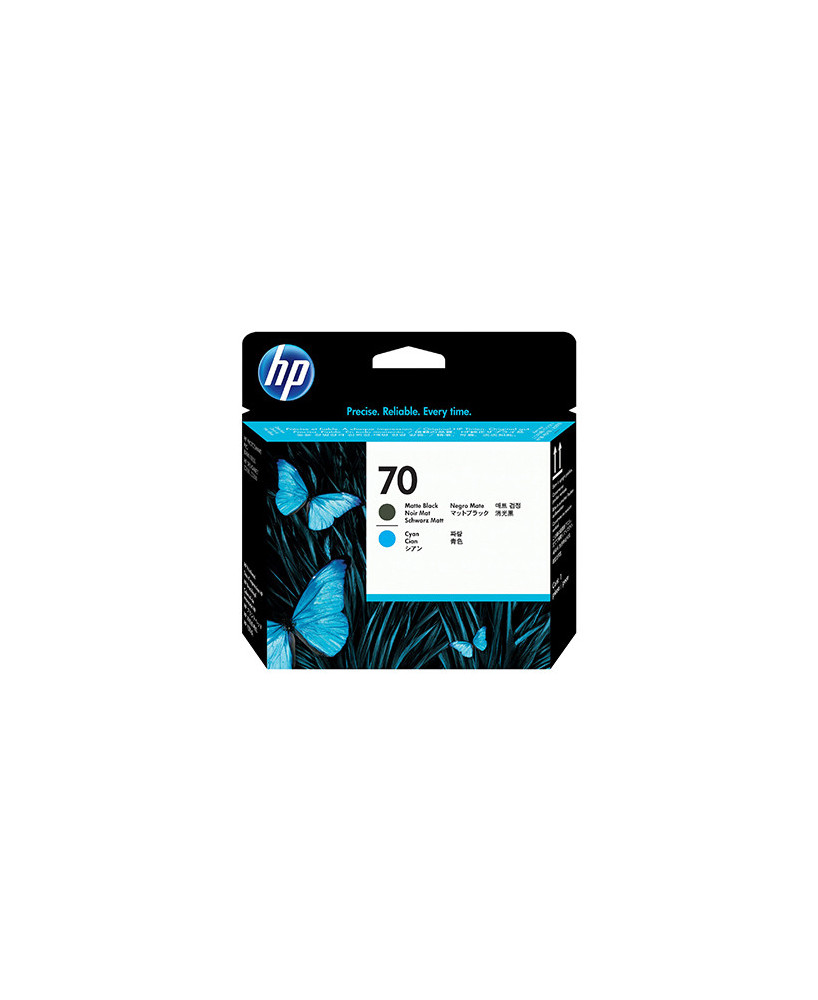 Buy HP 70 Matte Black and Cyan Printhead C9404A for DesignJet Z2100, Z3100