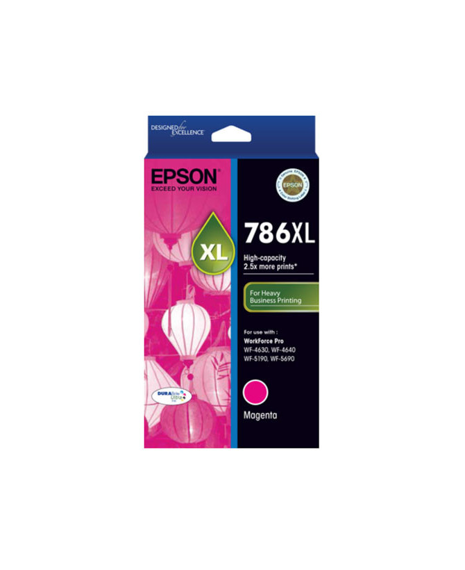 Buy Epson 786XL Magenta Ink Cartridge C13T787392 for WorkForce Pro WF-4630 Printer