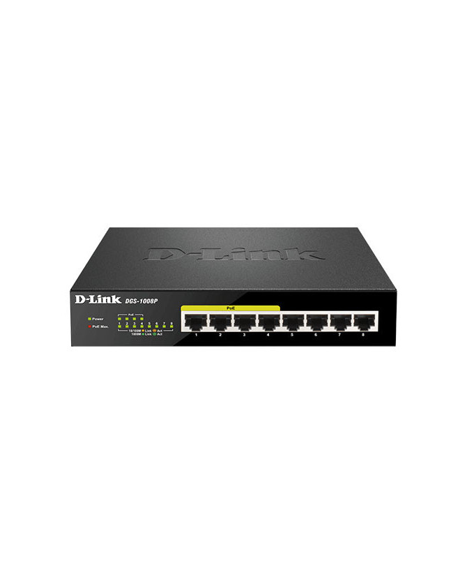 Buy D-Link 8-Port Desktop Switch with 4 PoE Ports DGS-1008P