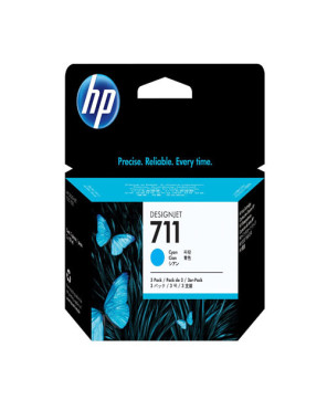 Buy HP 711 3-Pack 29-ml Cyan Ink Cartridge CZ134A for DesignJet T100, T120 and T120 ePrinter