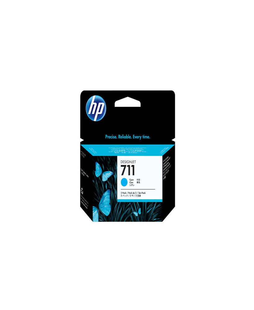 Buy HP 711 3-Pack 29-ml Cyan Ink Cartridge CZ134A for DesignJet T100, T120 and T120 ePrinter