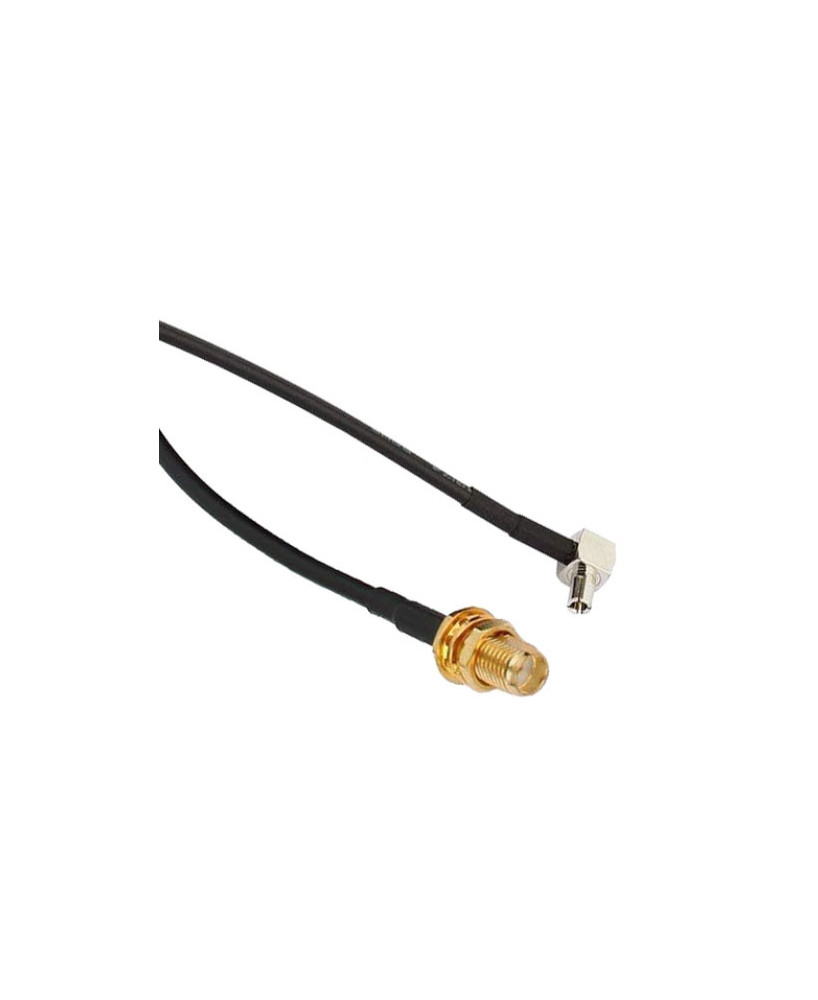 Powertec PTL-100 18cm Coaxial Cable TS9 To SMA Female Patch Lead Cable ACC-PT-00144 / CA-100-TS9SA2.018 for Nighhawk