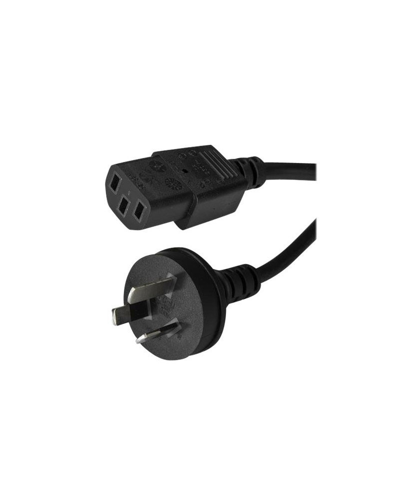 Buy Startech 3m AS/NZS 3112 to C13 Power Supply Cord PXTA1013M for PC, Monitor, or Printer