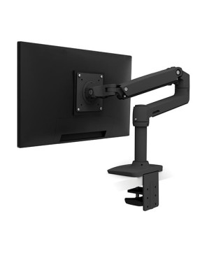 Buy Ergotron LX Desk Monitor Arm in Matte Black with 2-Piece Clamp & Grommet Mount 45-241-224