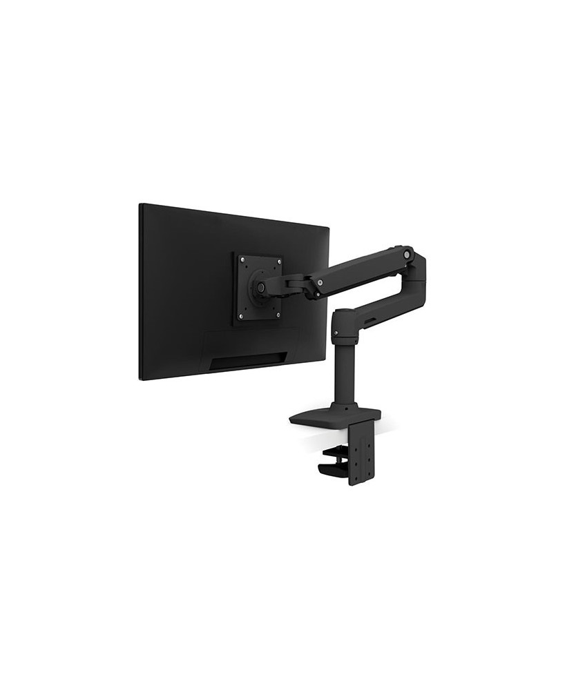 Buy Ergotron LX Desk Monitor Arm in Matte Black with 2-Piece Clamp & Grommet Mount 45-241-224