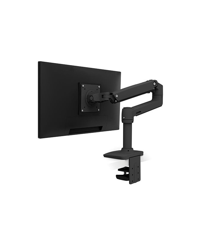 Buy Ergotron LX Desk Monitor Arm in Matte Black with 2-Piece Clamp & Grommet Mount 45-241-224