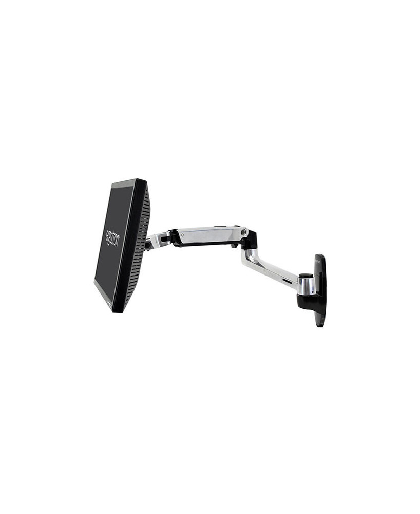 Buy Ergotron LX Wall Monitor Arm in Polished Aluminum 45-243-026