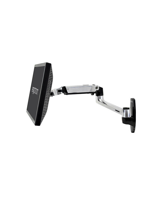 Buy Ergotron LX Wall Monitor Arm in Polished Aluminum 45-243-026