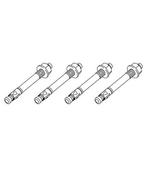 Buy Ergotron Hardware Kit 90-018 for Concrete Surface - 4 Stud Anchors