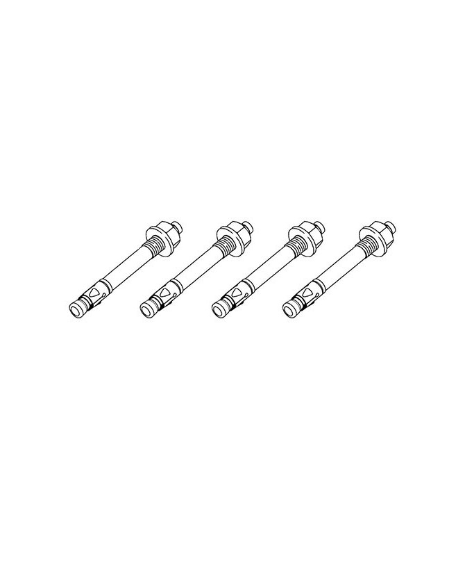 Buy Ergotron Hardware Kit 90-018 for Concrete Surface - 4 Stud Anchors