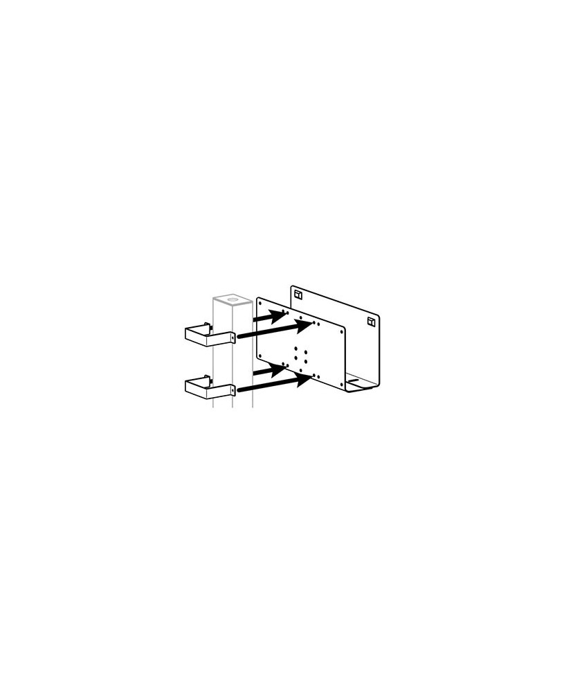 Buy Ergotron 3" x 3" Post Peripheral Bracket 60-158-100