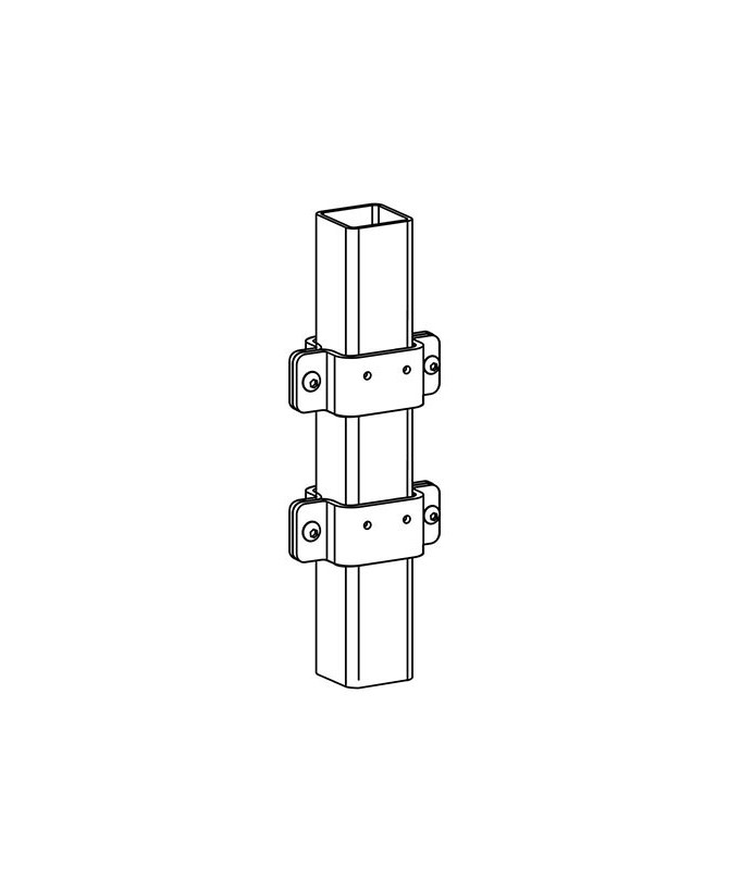 Buy Ergotron 3" x 3" Post Bracket 60-366-100