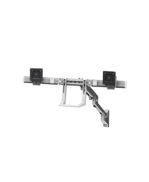 Buy Ergotron HX Wall Dual Monitor Arm in Polished Aluminium 45-479-026