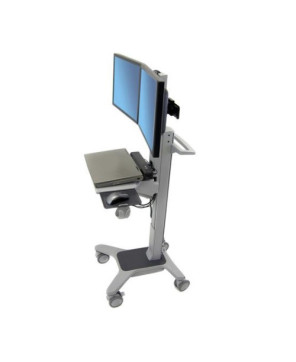 Buy Ergotron Neo-Flex Dual WideView WorkSpace Computer Trolley 24-194-055