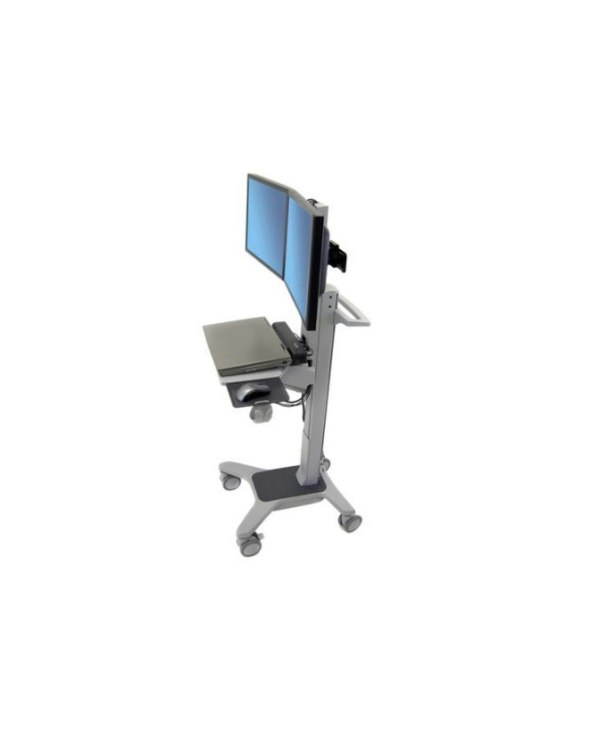 Buy Ergotron Neo-Flex Dual WideView WorkSpace Computer Trolley 24-194-055