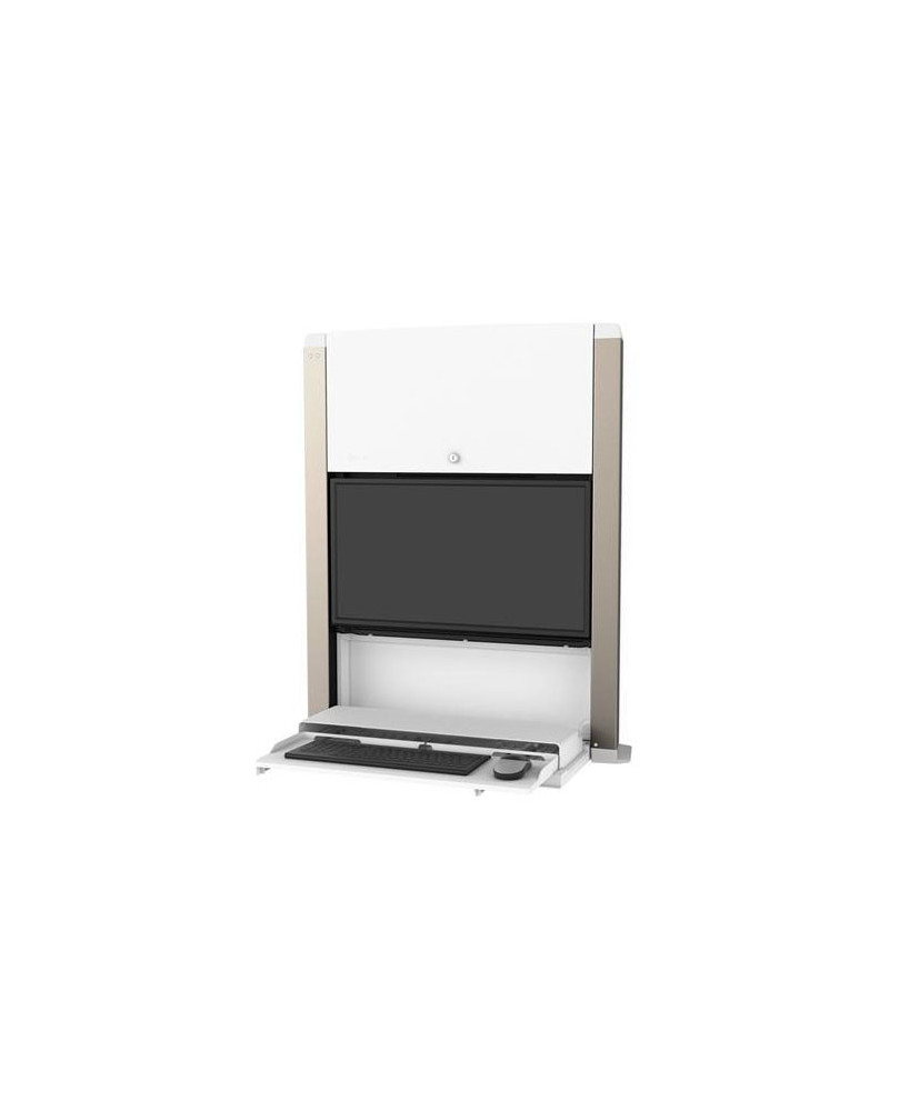 Buy Ergotron CareFit Enclosure Wall-mount in Snow White 61-367-030 for Computer Workstation