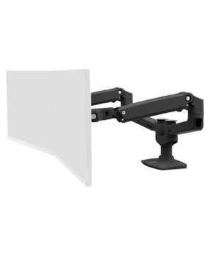 Buy Ergotron LX Dual Desk Mount Side-by-Side Arm in Matte Black 45-245-224 for Monitor