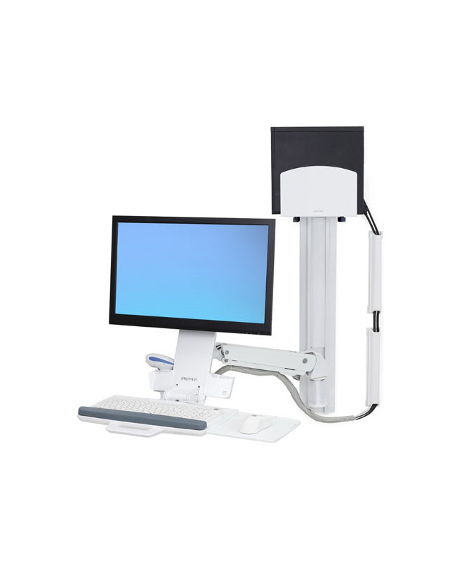 Buy Ergotron StyleView Sit-Stand Combo System in White 45-271-216 for CPU