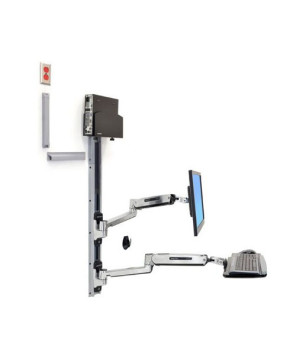 Buy Ergotron LX Sit-Stand Wall Mount System 45-359-026 for Flat Panel Display