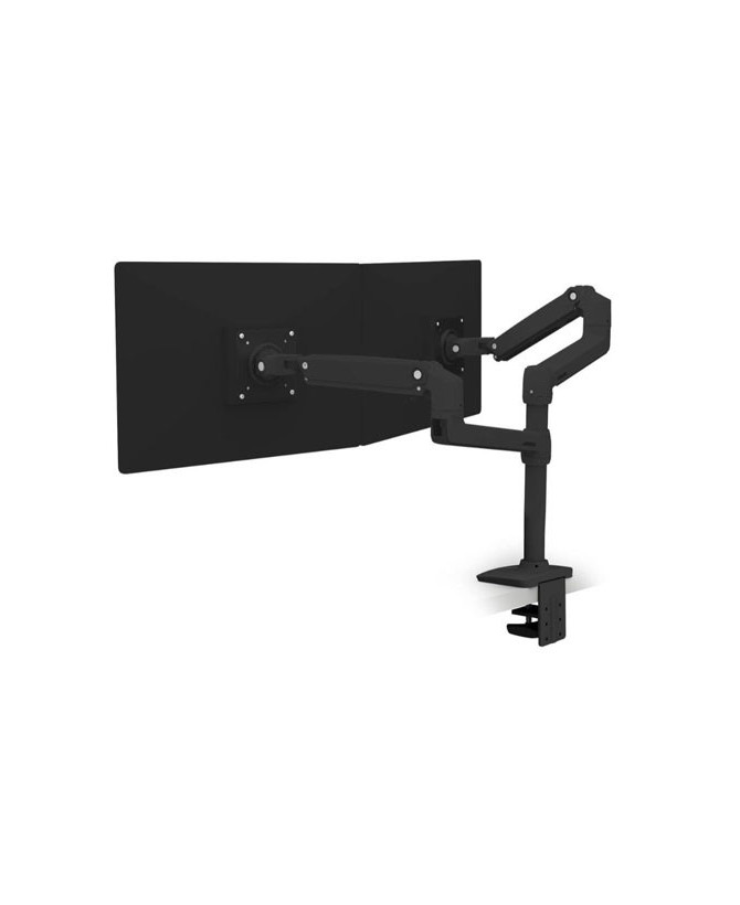 Buy Ergotron LX Dual Monitor Stacking Arm in Matte Black 45-492-224