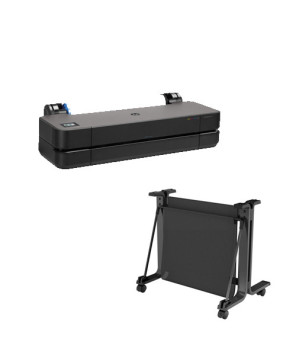 Buy the Bundle HP DesignJet T230 24-Inch Wireless Plotter Printer with Printer Stand 5HB07A-STAND