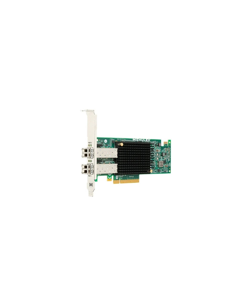 DELL Emulex LPe31002-M6-D 2-Port 16GB Fibre Channel Host Bus Adapter Card 403-BBMF for PowerEdge Servers