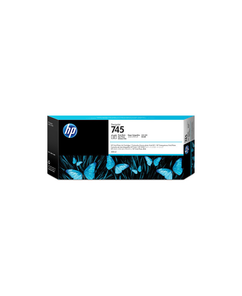 Buy HP 745 300-ml Photo Black DesignJet Ink Cartridge F9K04A