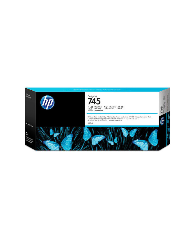 Buy HP 745 300-ml Photo Black DesignJet Ink Cartridge F9K04A