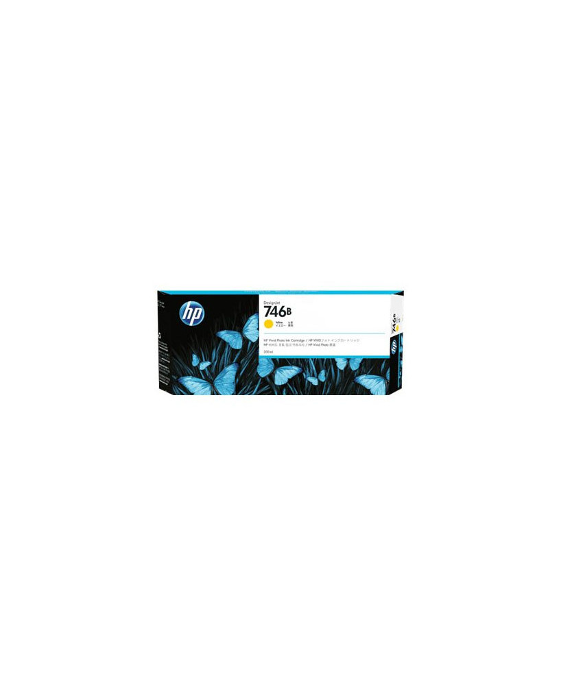 Buy HP 746B 300ml Yellow Ink Cartridge 3WX38A for DesignJet Z6, Z6dr, Z9+ and Z9+dr Printer