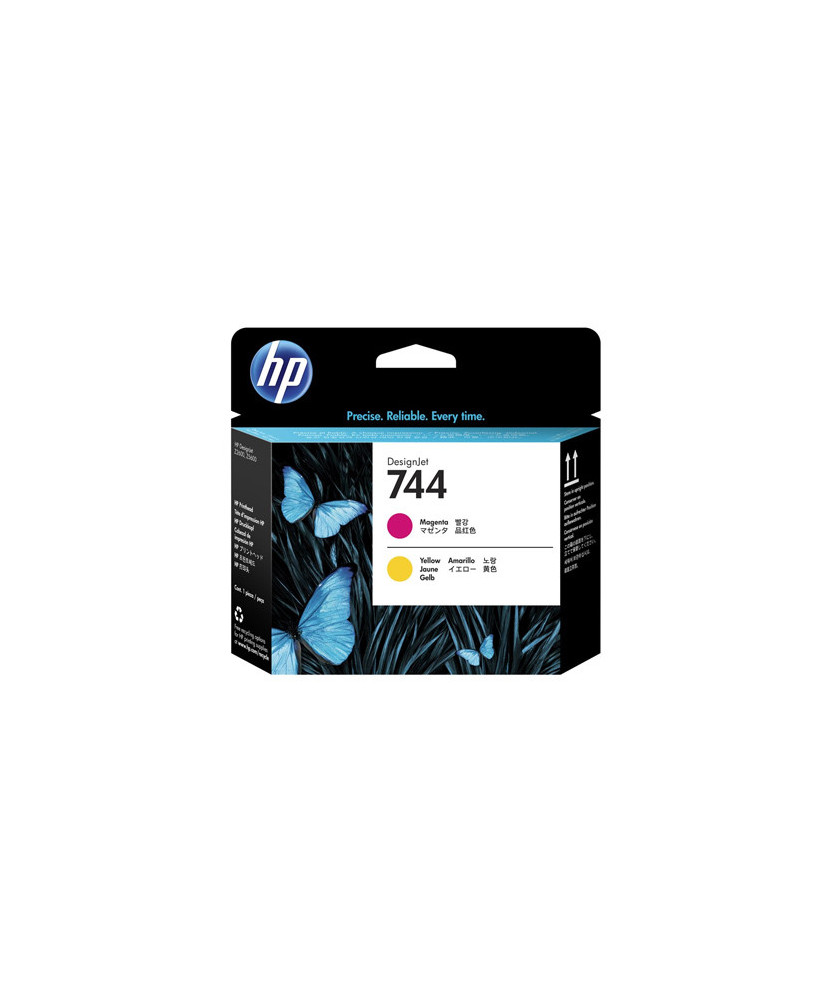 Buy HP 744 Yellow And Magenta DesignJet Printhead F9J87A For Z2600 and Z5600