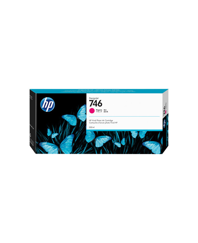 Buy HP 746B 300 ml Magenta DesignJet Ink Cartridge 3WX37A for Z6/Z9 Series Printers