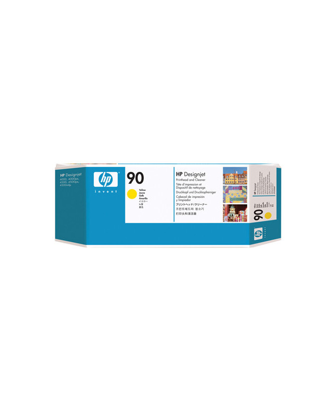 Buy HP 90 Yellow Printhead with Cleaner C5057A for DesignJet 4000 Series Printers