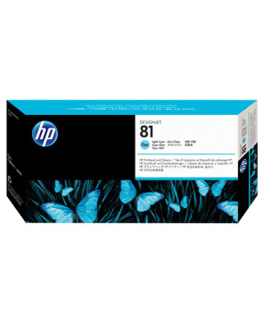 Buy HP 81 Light Cyan Printhead with Cleaner C4954A for DesignJet 5000 Series Printers