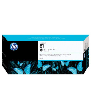 Buy HP 81 Dye-Based Black Ink Cartridge C4930A for DesignJet 5000, 5000ps