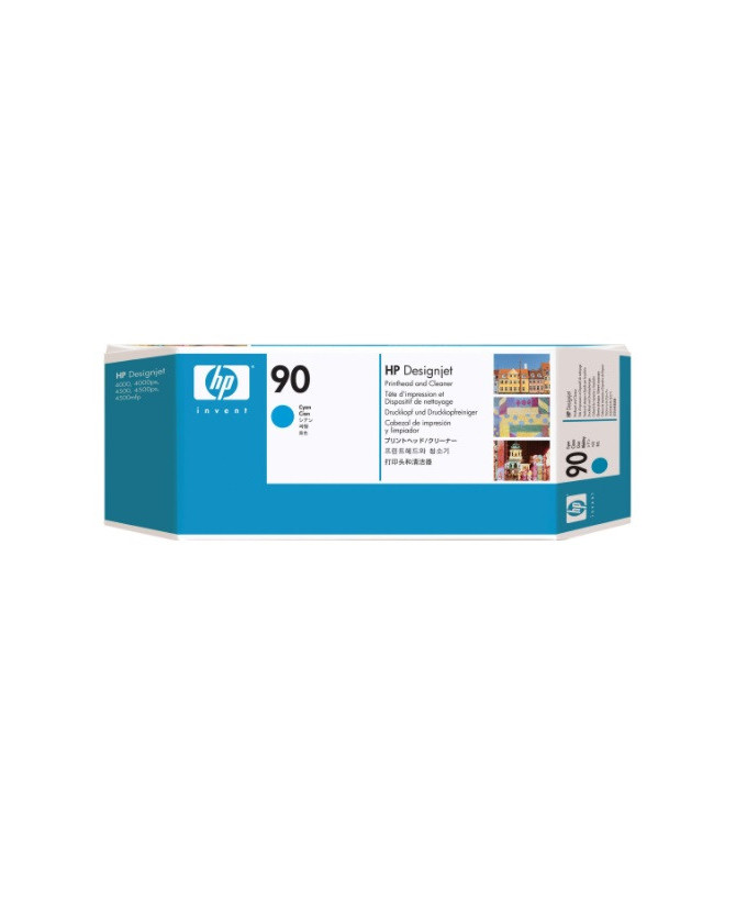 Buy HP 90 Cyan Printhead with Cleaner C5055A for DesignJet 4000, 4000ps