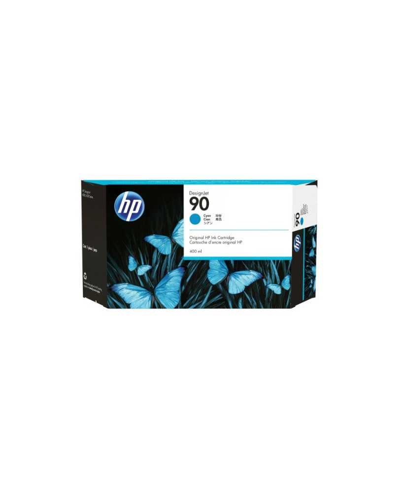 Buy HP 90 400ML Cyan Ink Cartridge C5061A for DesignJet 4000, 4000ps