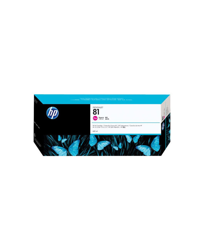 Buy HP 81 680 ml Magenta DesignJet Dye Ink Cartridge C4932A for DesignJet 500/5500