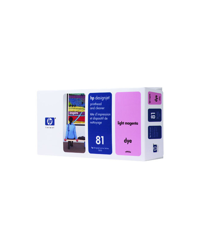 Buy HP 81 Dye Light Magenta Printhead-Cleaner C4955A for DesignJet 5000 and 5500 Series Printer