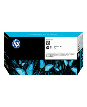 Buy HP 81 Black Dye Printhead and Printhead Cleaner C4950A For DesignJet 5000 and 5500 Printer