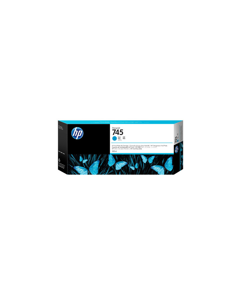 Buy HP 745 300-ml Cyan DesignJet Ink Cartridge F9K03A For Z2600 and Z5600